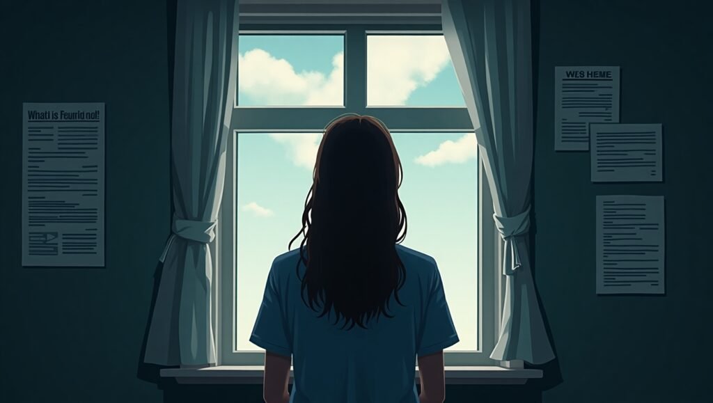 Emily Pike: When Mental Health Meets the Law Symbolic representation of Emily Pike’s story, blending mental health, legal rights, and emotional struggle.